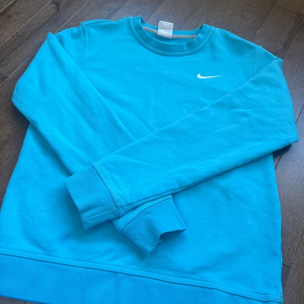 Nike Men's sky blue Crewneck Sweatshirt